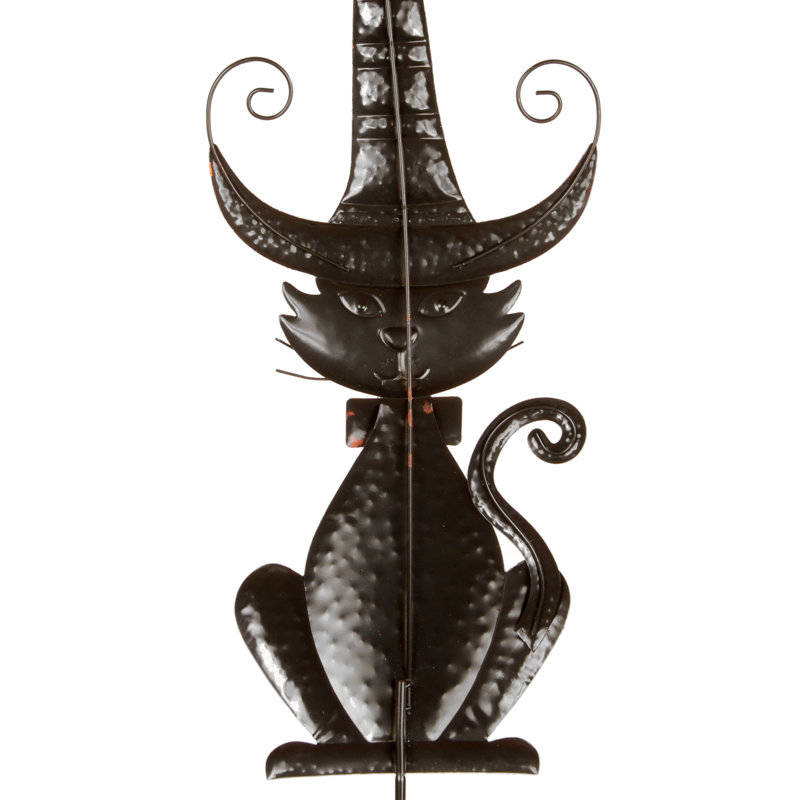 The Holiday Aisle® Halloween Cat Garden Stake & Reviews Wayfair